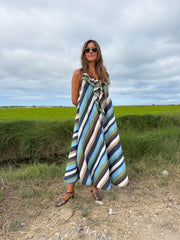 Vestido Bari azul
