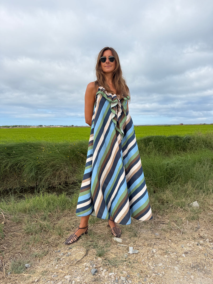 Vestido Bari azul