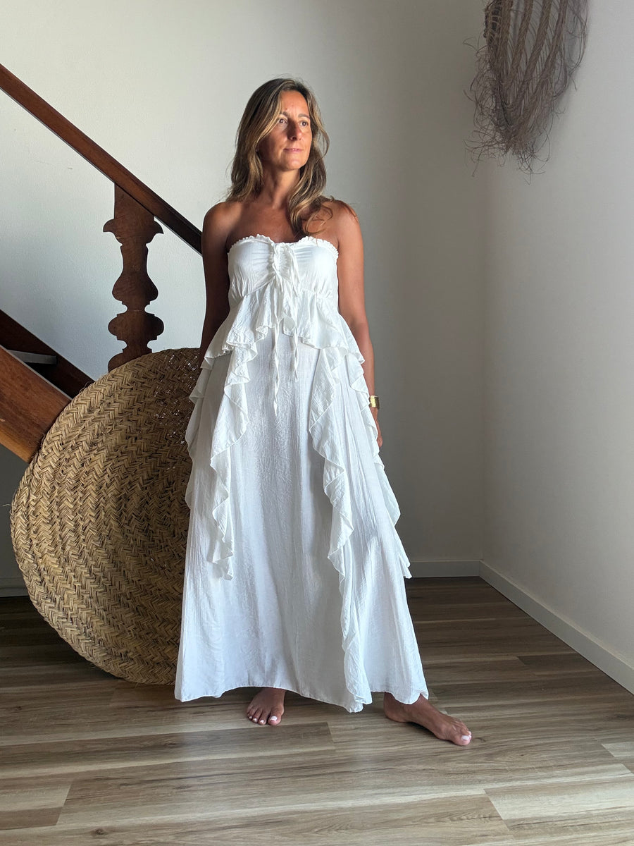 Vestido Zahara branco