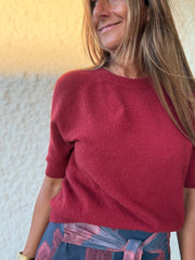 Camisola 3/4 vinho