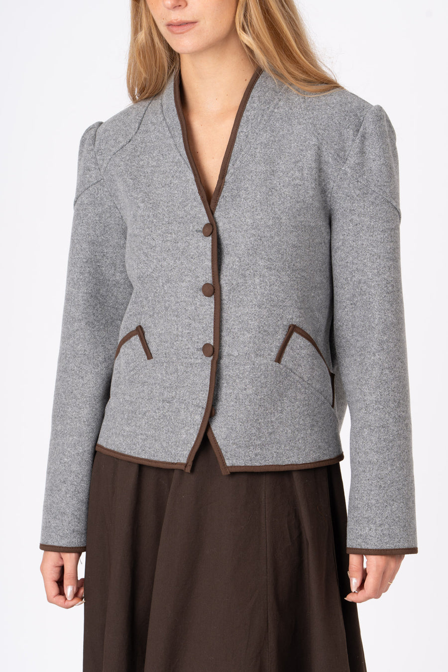 Casaco Highlands castanho ref:cas13647