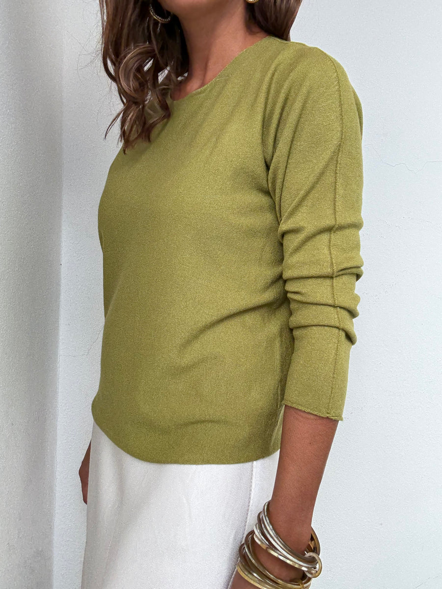 Camisola Cloud  Azeitona