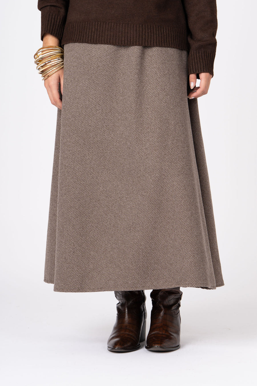 Saia Perdiz castanho