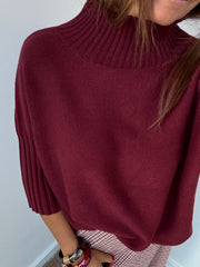 Camisola Canelle Bordô