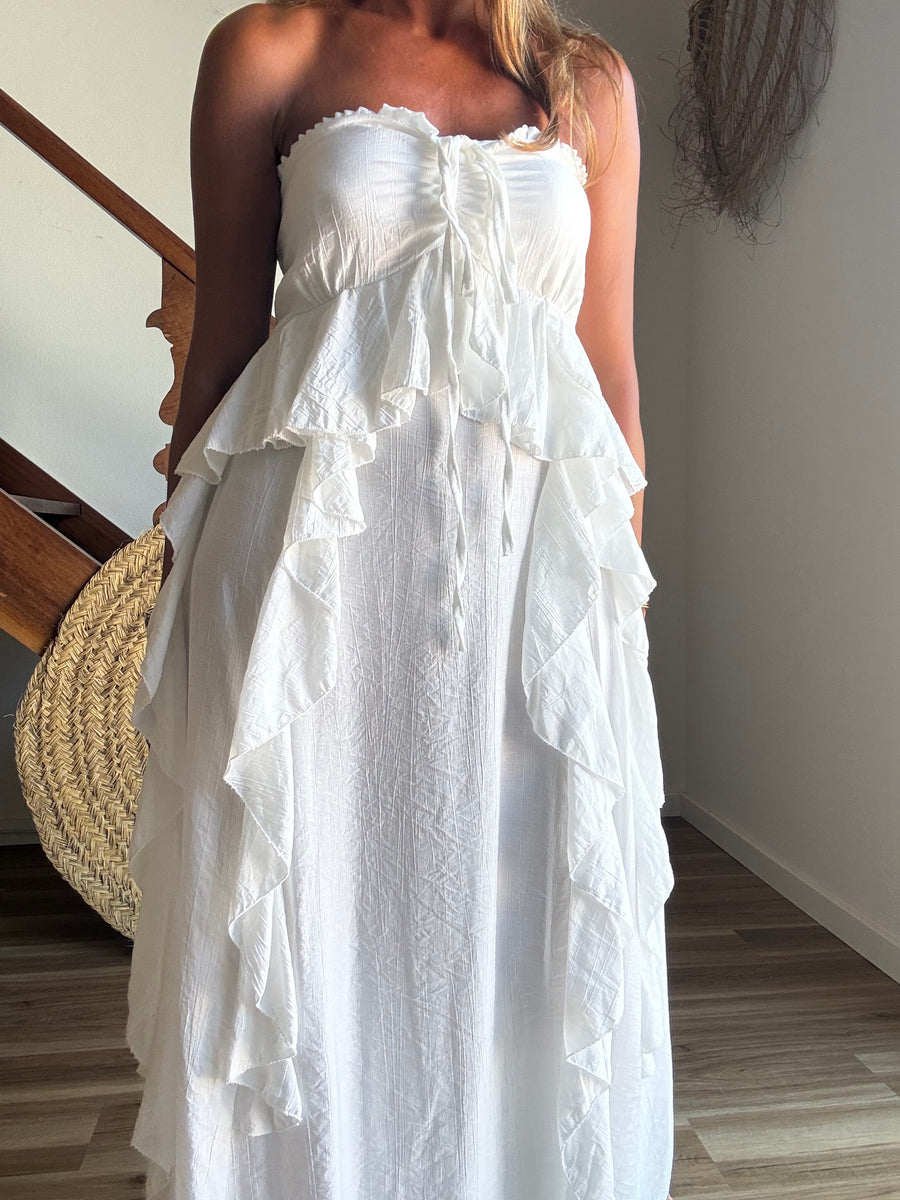 Vestido Zahara branco