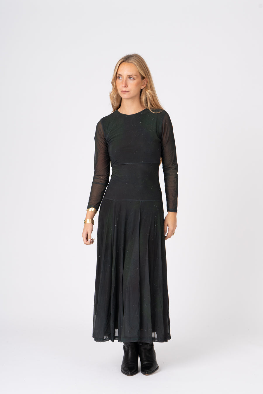 Vestido Luar verde -40%