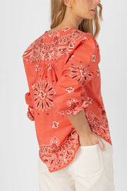 Camisa Bandana vermelho