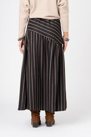 Saia Riscas Preto ref:sa35234
