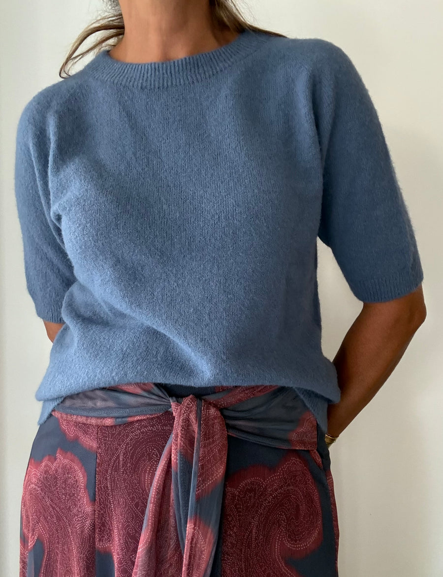 Camisola 3/4 Azul