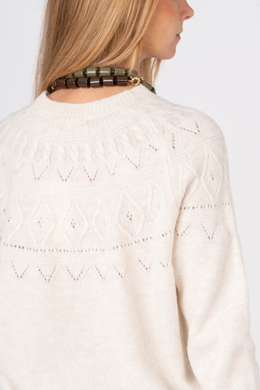 Camisola Tricot branco ref:cm6677