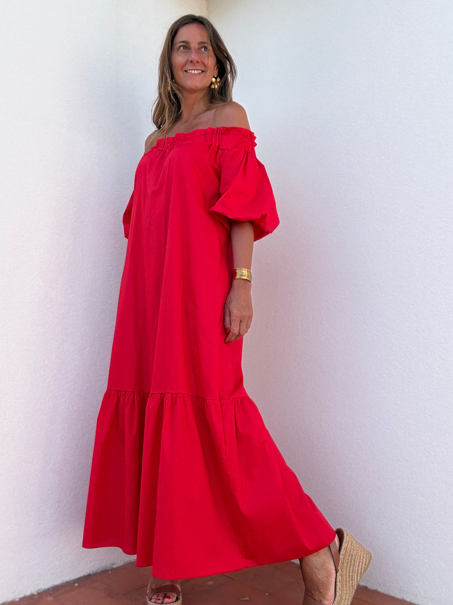 Vestido Summer morango