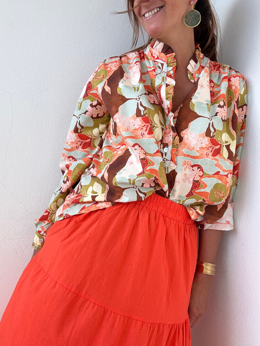 Blusa Hibiscus