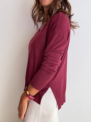 Camisola Essencial Vinho