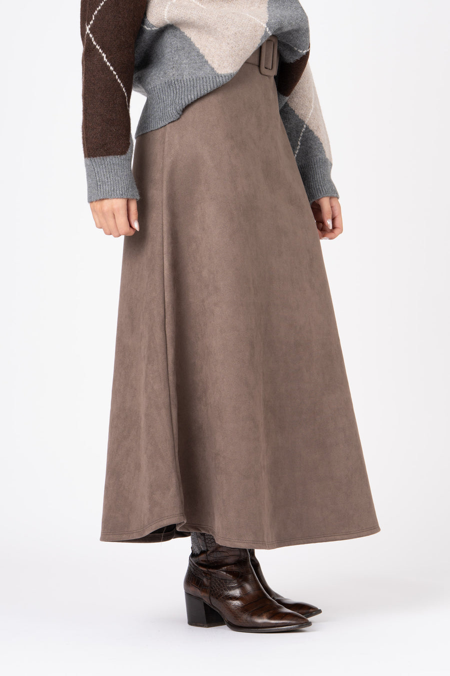 Saia camurcina Taupe