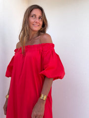 Vestido Summer morango