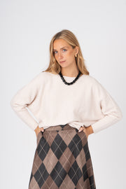 Camisola Reglan branco ref:cm90200