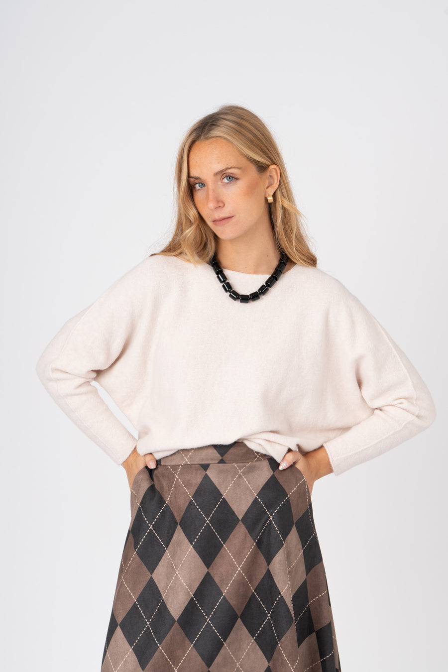 Camisola Reglan branco ref:cm90200