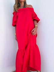 Vestido Summer morango