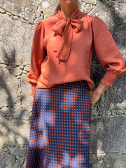 Blusa Laço Laranja