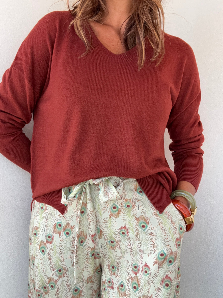Camisola Essencial Ferrugem