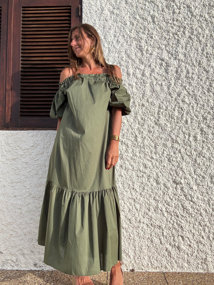 Vestido Summer caqui