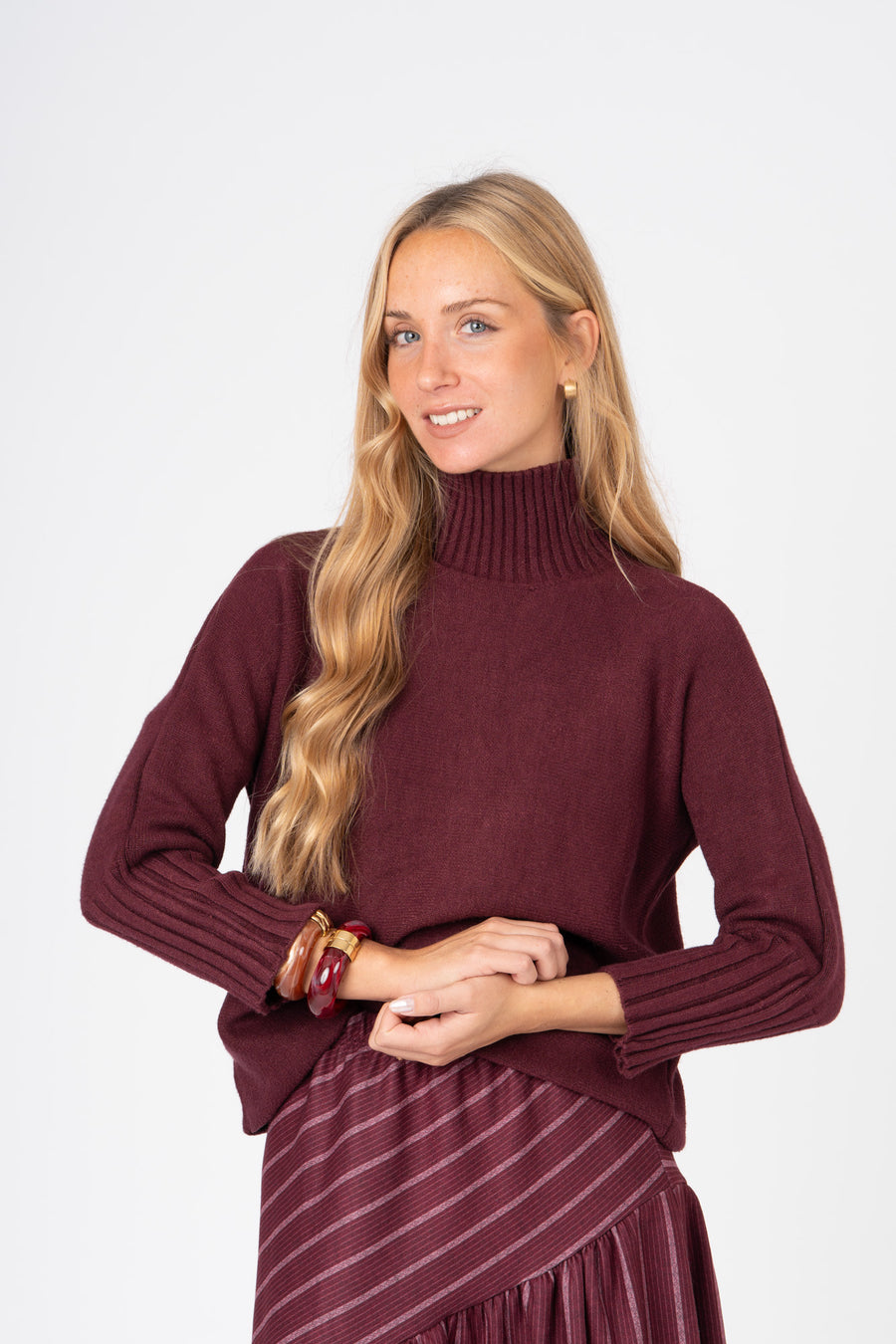 Camisola Canelle beringela