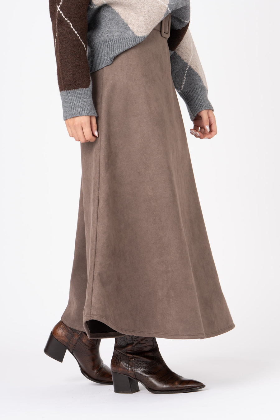 Saia camurcina Taupe