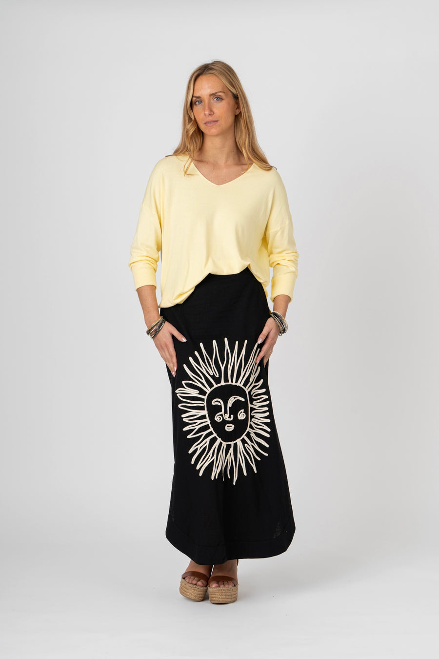 Camisola Essencial Amarelo
