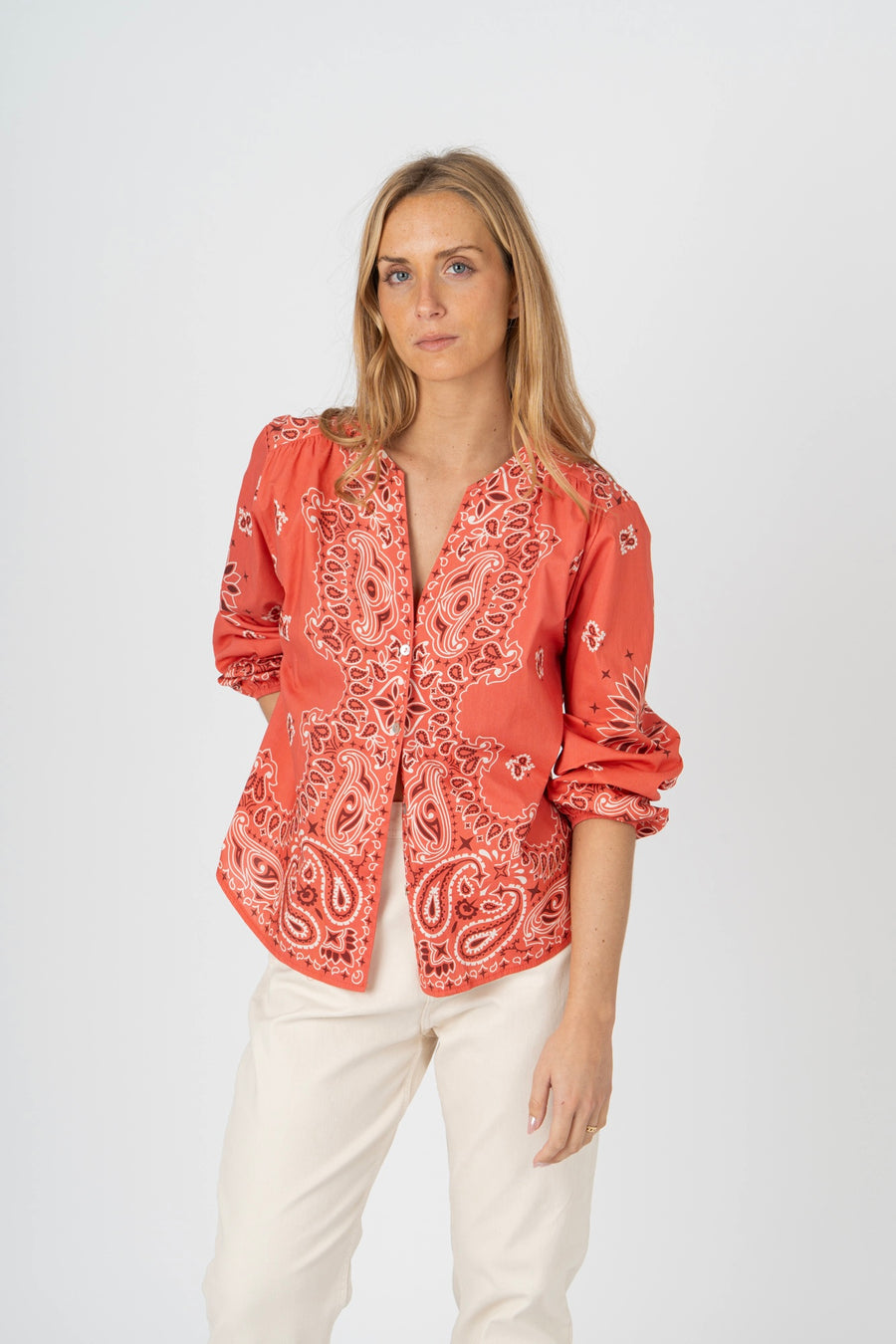 Camisa Bandana vermelho