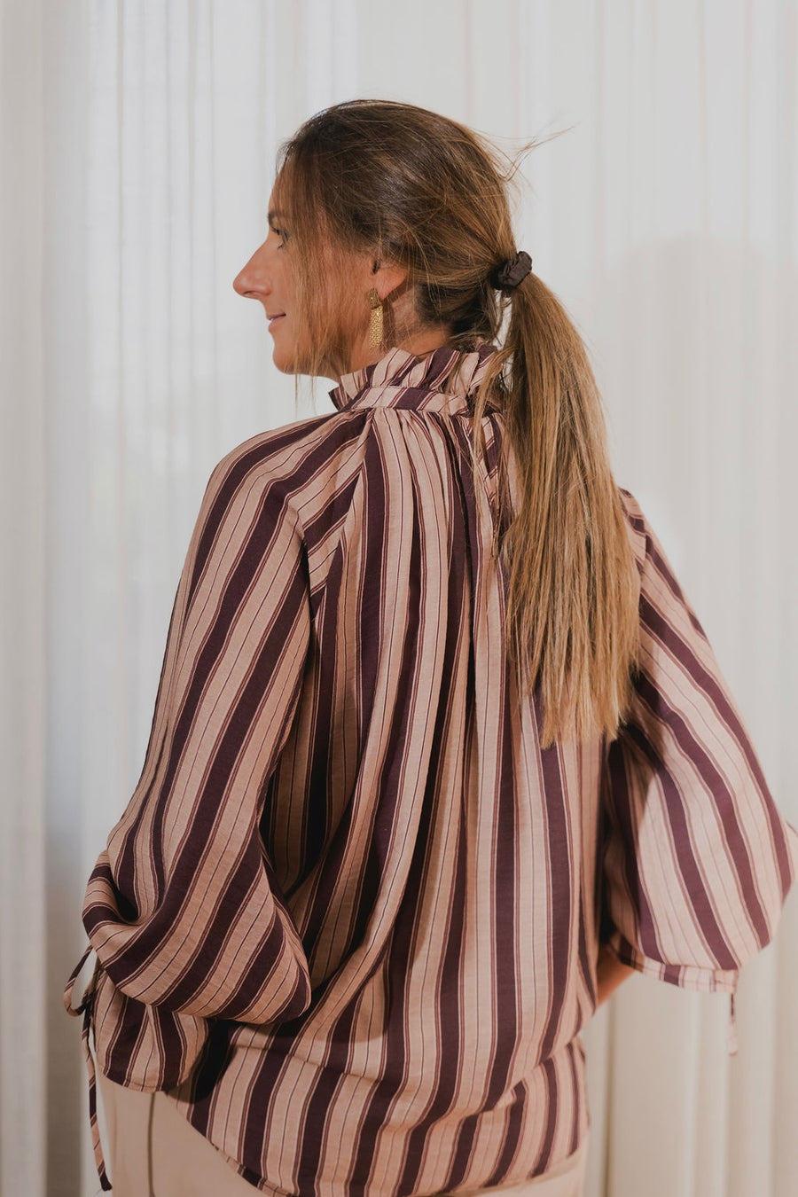 BLUSA ANFORA VINHO