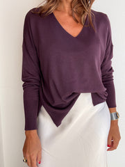 Camisola Essencial  Beringela