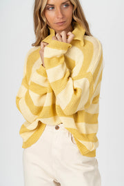 Camisola Polo Capri amarelo