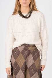 Camisola Tricot branco ref:cm6677