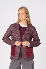 Blazer Camurcina berinjela ref:cas23389