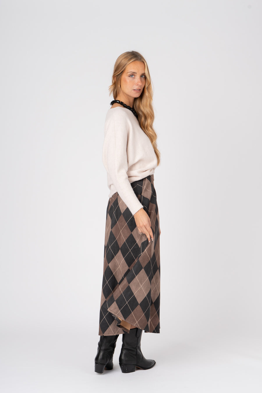 Saia Losango preta ref:sa30157