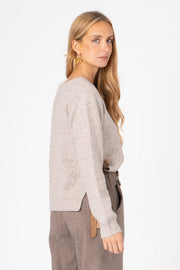 Camisola Laço areia