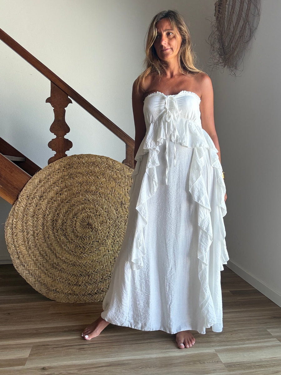 Vestido Zahara branco