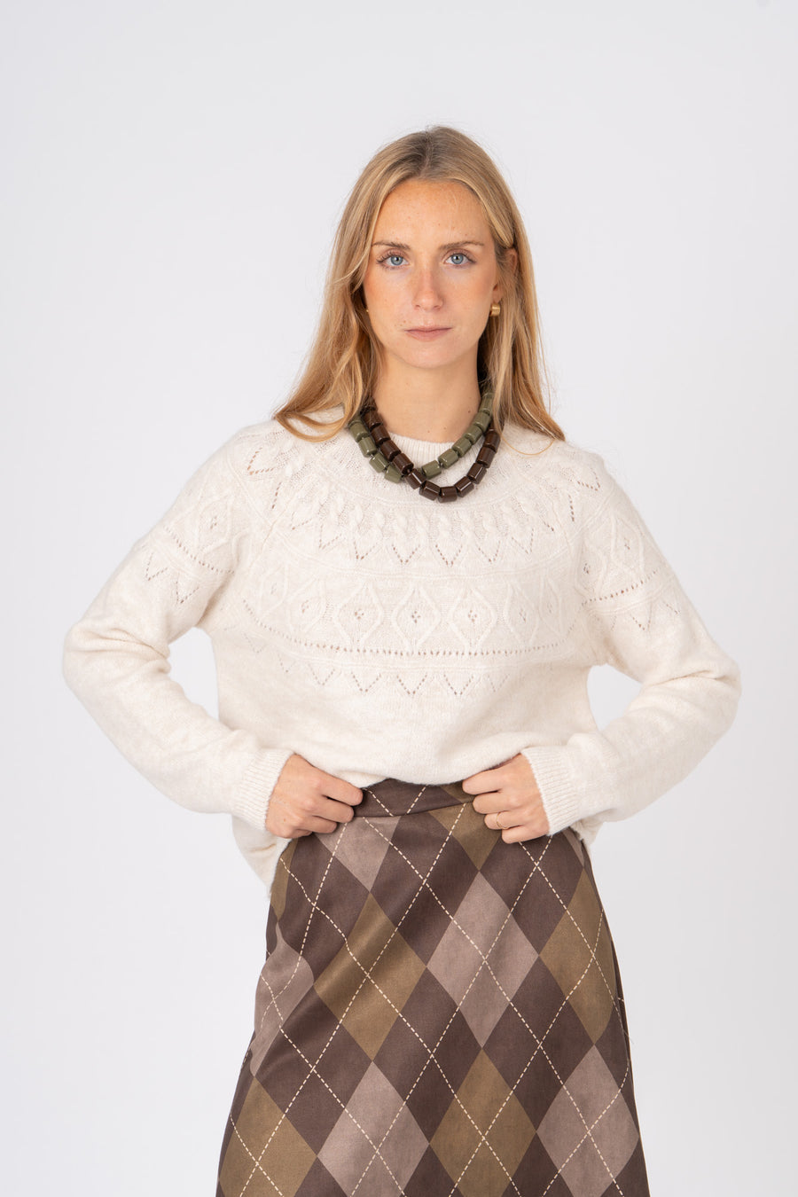 Camisola Tricot branco ref:cm6677