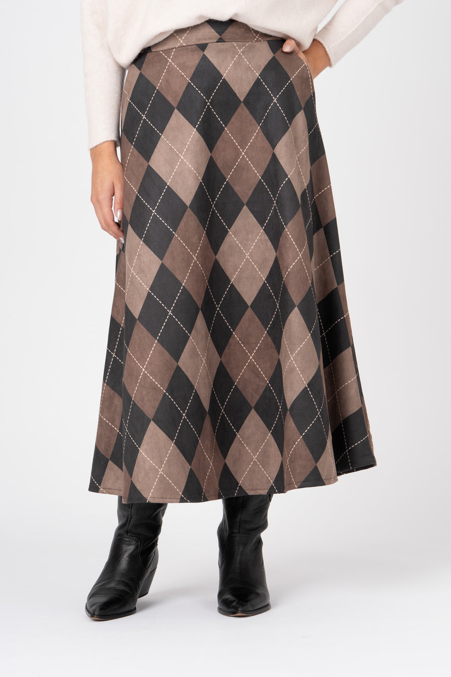 Saia Losango preta ref:sa30157