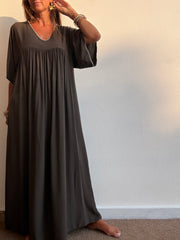 Kaftan castanho