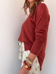 Camisola Essencial Ferrugem