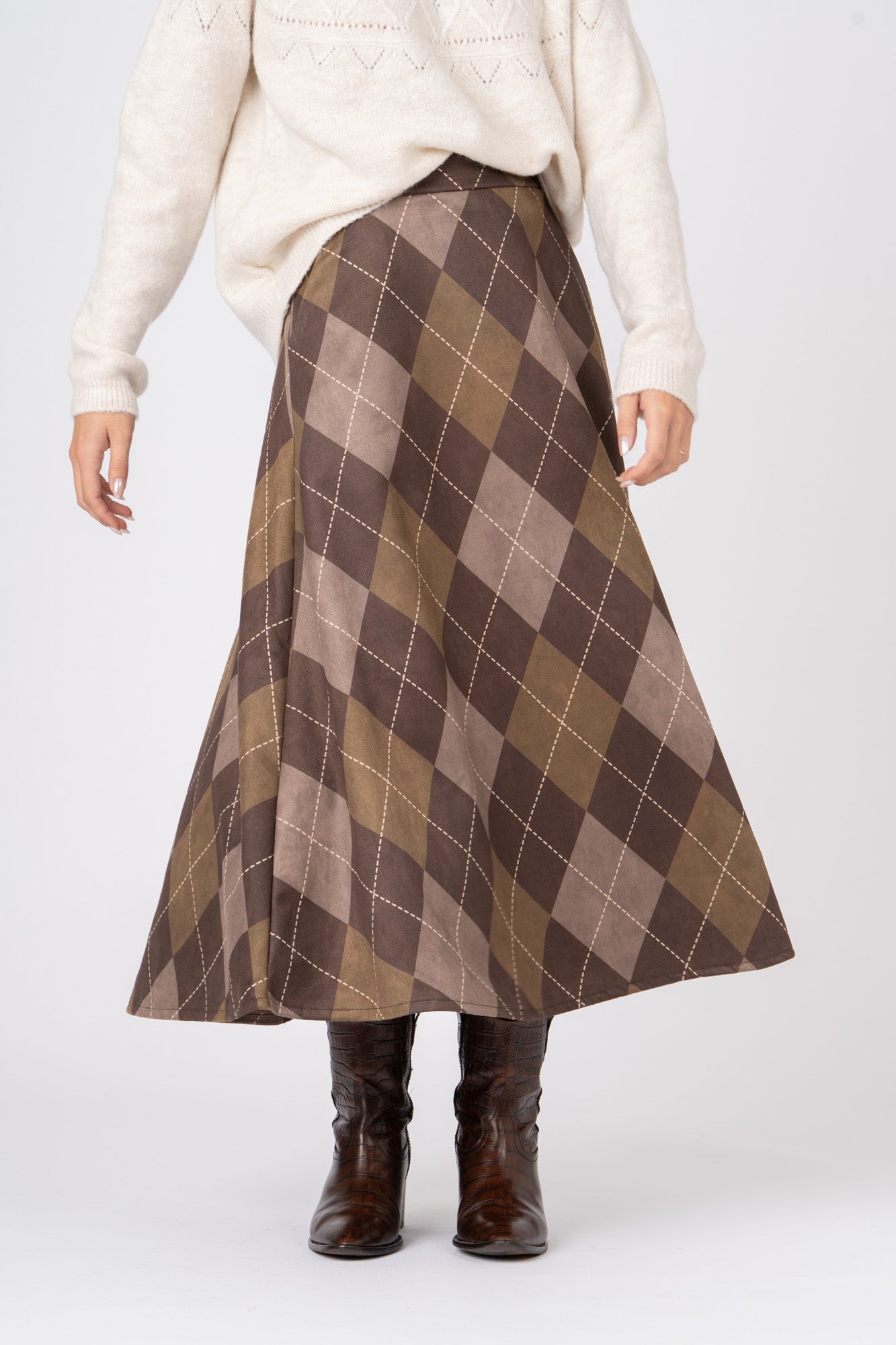 Saia Losango beje ref:sa30157