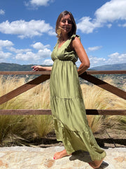 Vestido Toscana verde