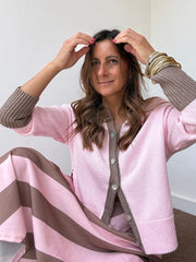 Cardigan Portofino rosa