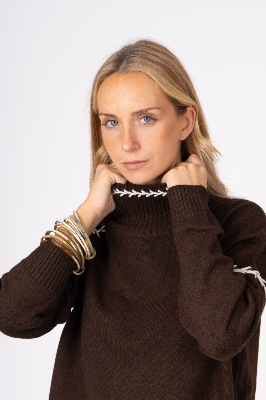 Camisola Espiga chocolate