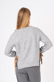 Camisola Laço cinzento