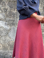 Saia Polka Morango