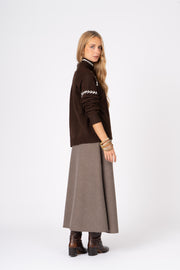 Saia Perdiz castanho