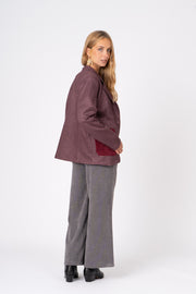 Blazer Camurcina berinjela ref:cas23389