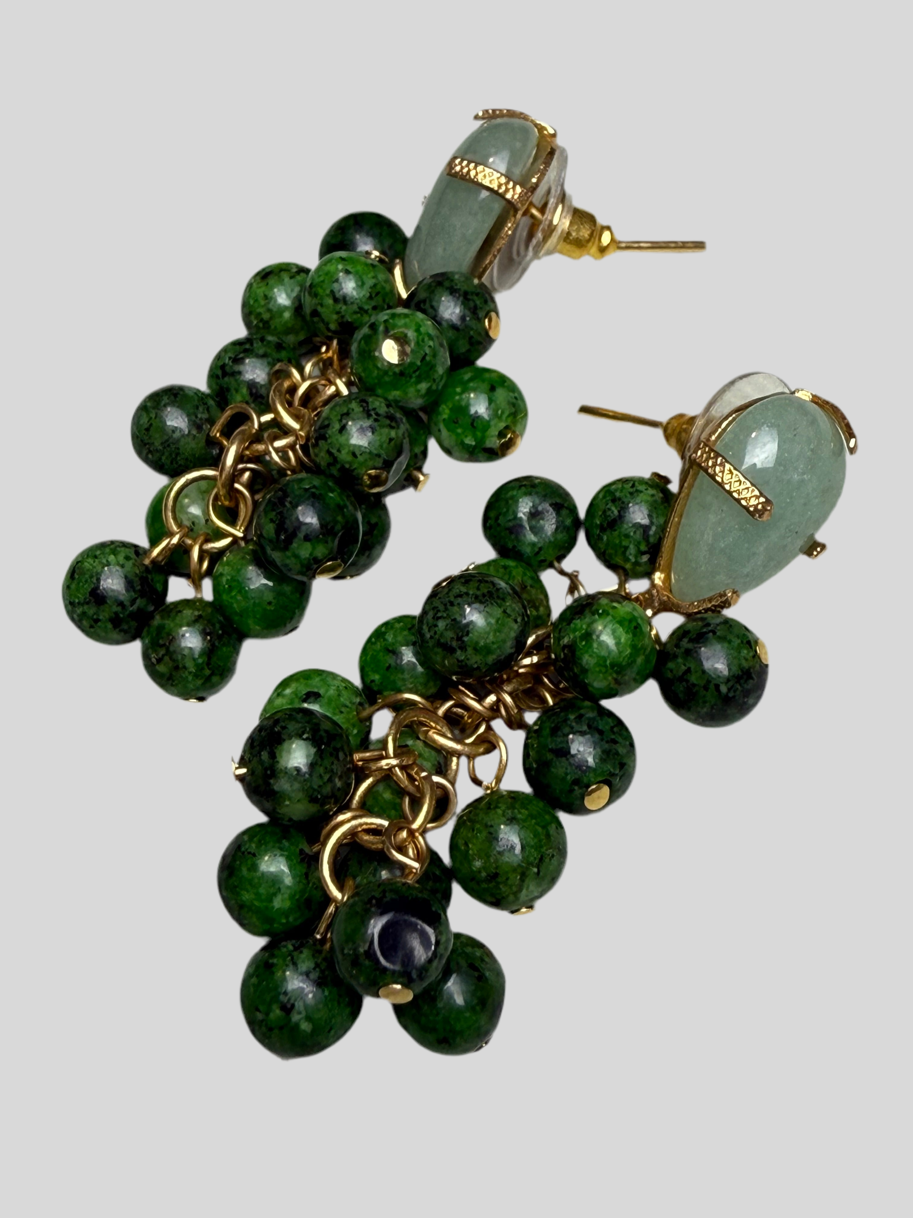 Brincos Uva Verdes